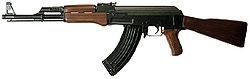 AK-47突擊步槍受到1994年禁售