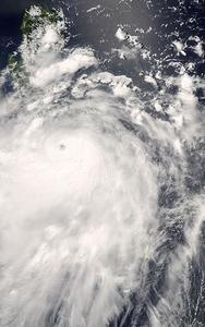 颱風風神雲圖