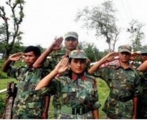 尼泊爾人民解放軍戰士