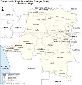 剛果(金) 行政區劃