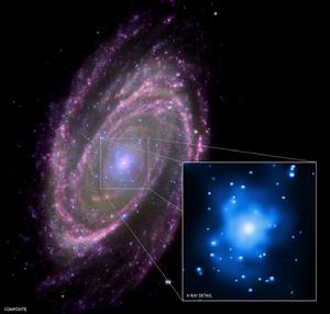 M81星系放大圖