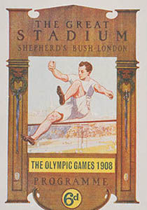 1908年倫敦奧運會海報