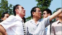 趙偉與寮國主席朱馬利·賽雅頌考察特區建設