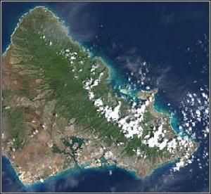 夏威夷衛星圖