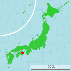 徳島縣的位置圖