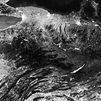 阿巴拉契亞山脈衛星圖