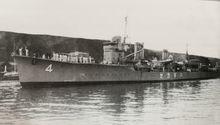 1941年3月31日，在浦賀船渠交接後的荻風