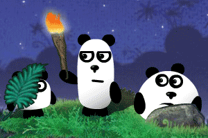 3隻小熊貓