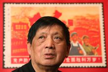 一片紅郵票設計者萬維生
