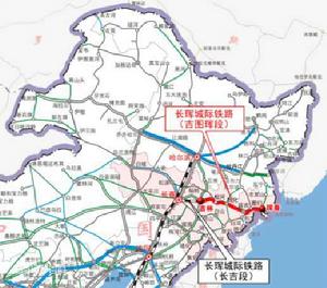 長琿城際鐵路 長琿城際鐵路