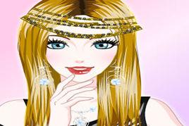 女孩的新髮帶 女孩的新髮帶