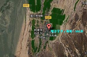 喀爾交鄉衛星地圖