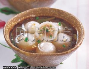 煮鮮肉湯圓