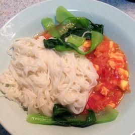 西紅柿雞蛋龍鬚麵 西紅柿雞蛋龍鬚麵