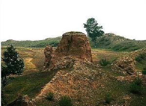 （圖）拒牆堡口墩台