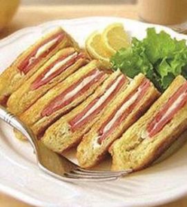 雞肉火腿西多士 雞肉火腿西多士