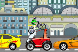 《摩托技巧之飛躍汽車》 《摩托技巧之飛躍汽車》