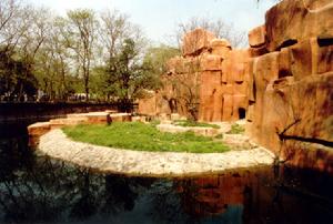 上海動物園虎山 上海動物園虎山