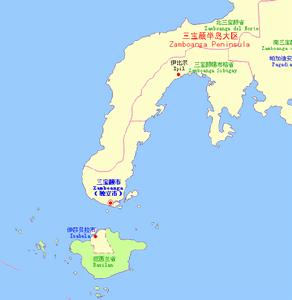 北三寶顏省地處棉蘭老地區，位屬三寶顏半島