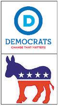 民主黨新舊黨徽比較