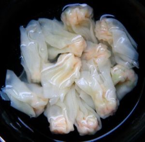 蘆筍蝦肉小餛飩 蘆筍蝦肉小餛飩