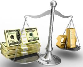 黃金與美元 黃金與美元