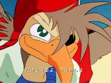 鳥型的渡部黑間