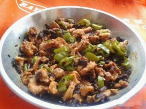 豆豉蒸肉片 豆豉蒸肉片