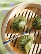 菠汁牛肉蒸餃 菠汁牛肉蒸餃