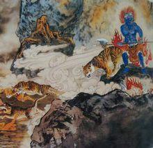 民間隱喻苛政的圖畫