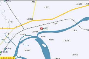 襄州區地理圖