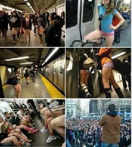 不穿褲子搭捷運日 不穿褲子搭捷運日
