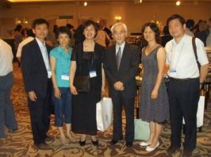陶然教授應邀到日本東京參加國際心理學大會並與日本心理學會會長左左木先生進行學術交流