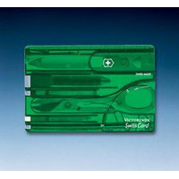 瑞士軍刀 瑞士卡透明綠0.7144.T4