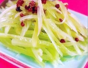 薑絲炒萵筍 薑絲炒萵筍