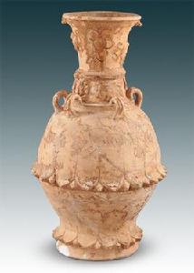 南朝青瓷蓮花尊 南朝青瓷蓮花尊