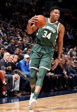 字母哥在比賽中