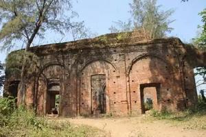 保存至當代的沙廉葡萄牙教堂遺址