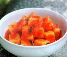 不同製作方法韓國泡蘿蔔圖片