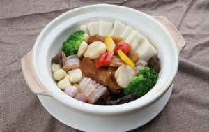 海參枸杞蝦肉湯