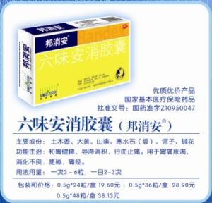 六味安消膠囊 六味安消膠囊
