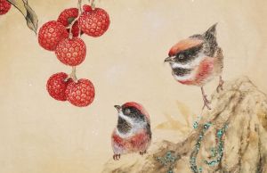 鴻運當頭圖(局部)