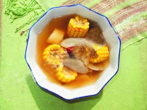 牛蒡玉米淮山湯 牛蒡玉米淮山湯