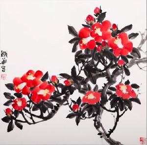 山茶清芳70*70