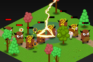 天使守城小遊戲