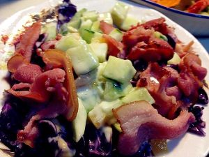 甘藍青瓜培根沙拉 甘藍青瓜培根沙拉