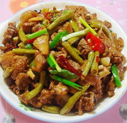 酸豆角燒鴨 酸豆角燒鴨