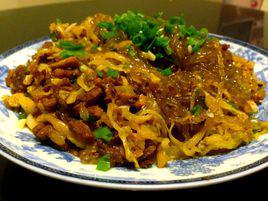 酸菜炒粉條 酸菜炒粉條