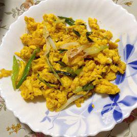 大蔥炒雞蛋 大蔥炒雞蛋