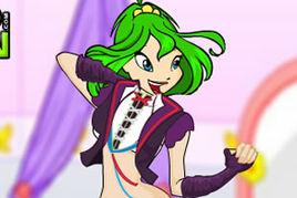 活潑的女孩 活潑的女孩